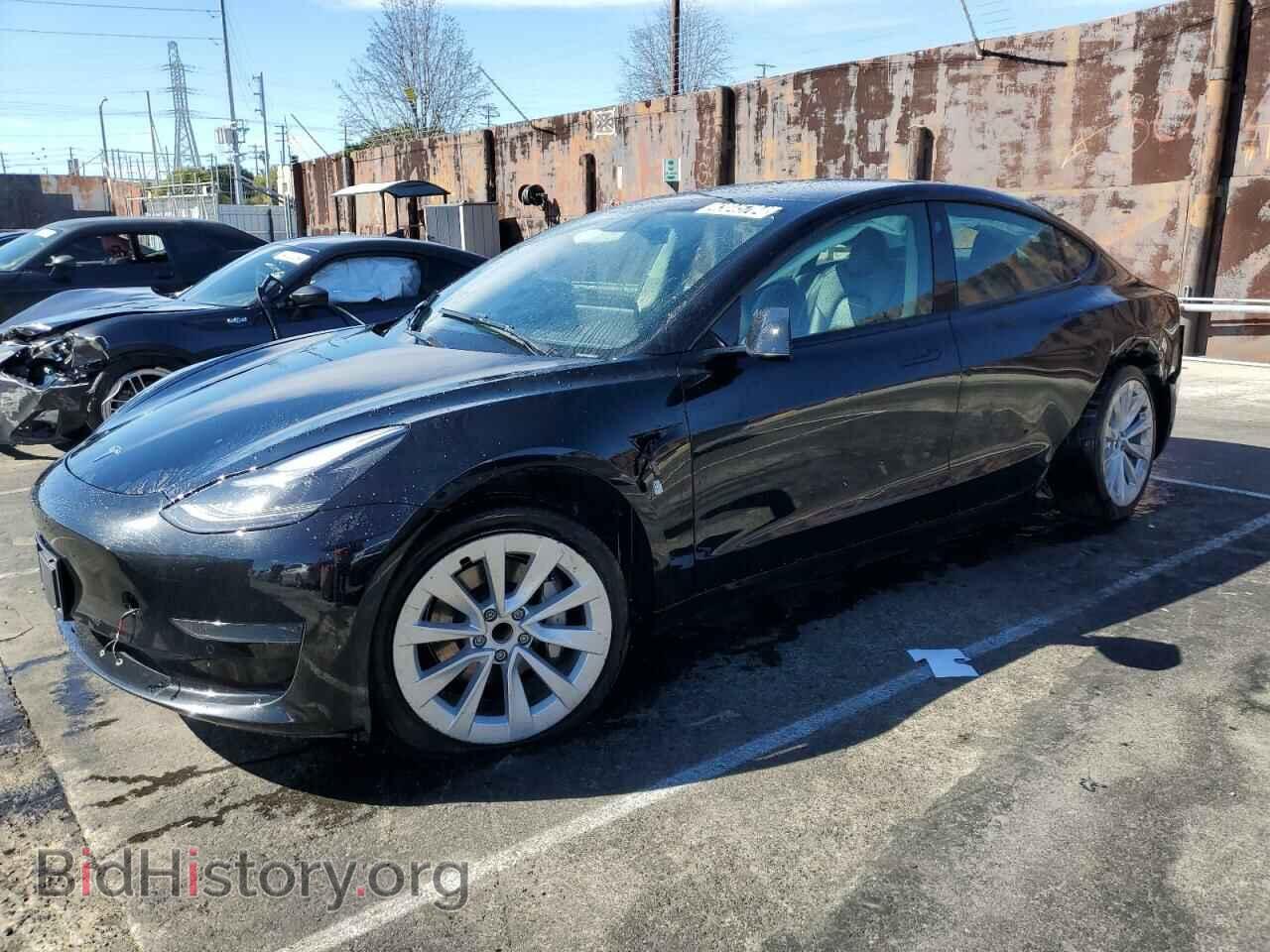 Photo 5YJ3E1EA2NF304624 - TESLA MODEL 3 2022