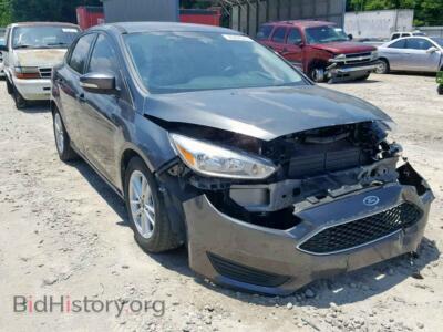 2017 Ford FOCUS SE, темно-серый — VIN 1FADP3F25HL241222, Copart