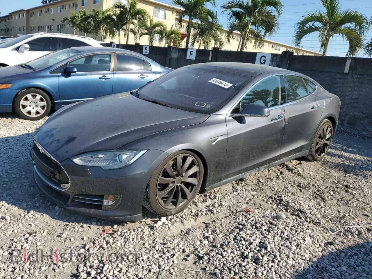 Photo 5YJSA1H28EFP66441 - TESLA MODEL S 2014