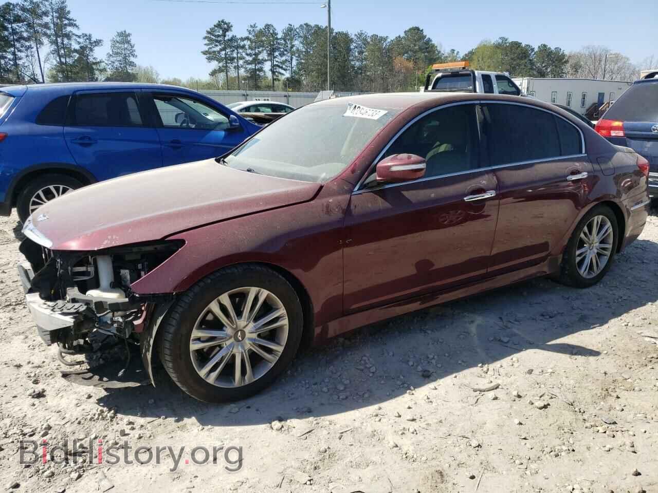 Photo KMHGC4DD6CU189370 - HYUNDAI GENESIS 2012