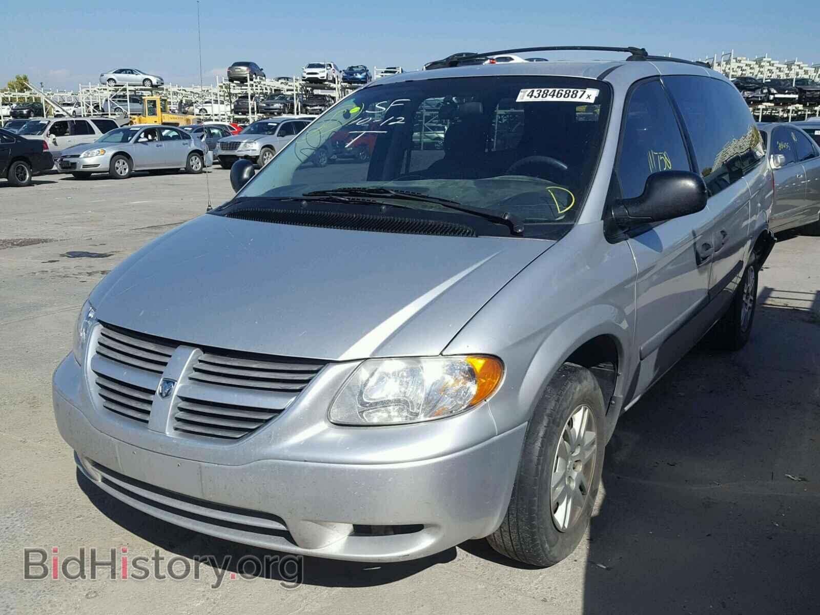 2007 DODGE CARAVAN - VIN: 1D4GP24E27B195273 - Фото 2