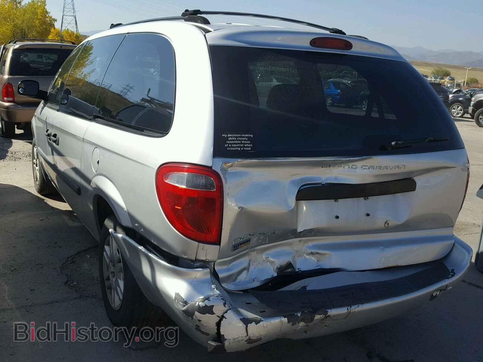 2007 DODGE CARAVAN - VIN: 1D4GP24E27B195273 - Фото 3