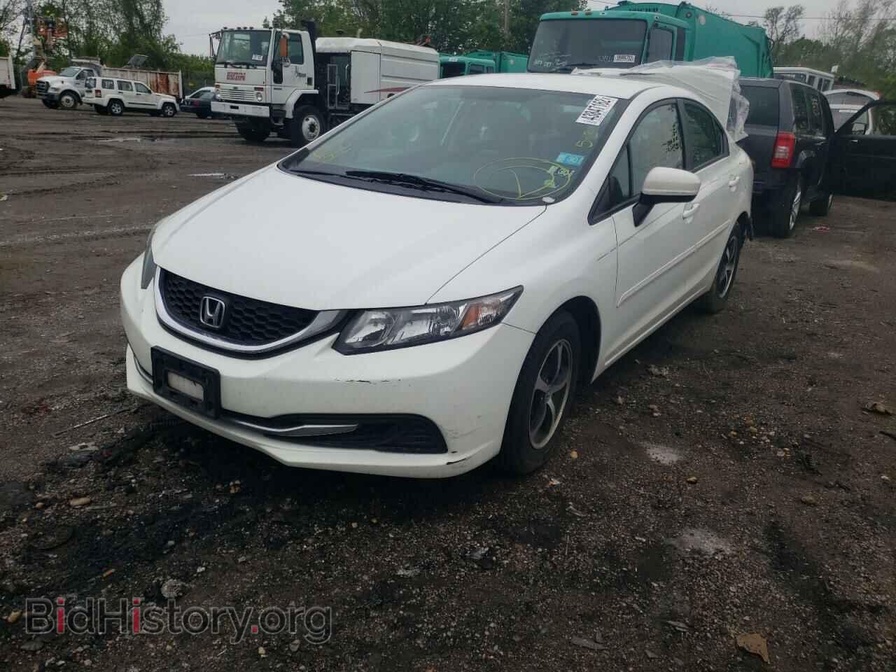 2015 HONDA CIVIC - VIN: 19XFB2F70FE040583 - Фото 2