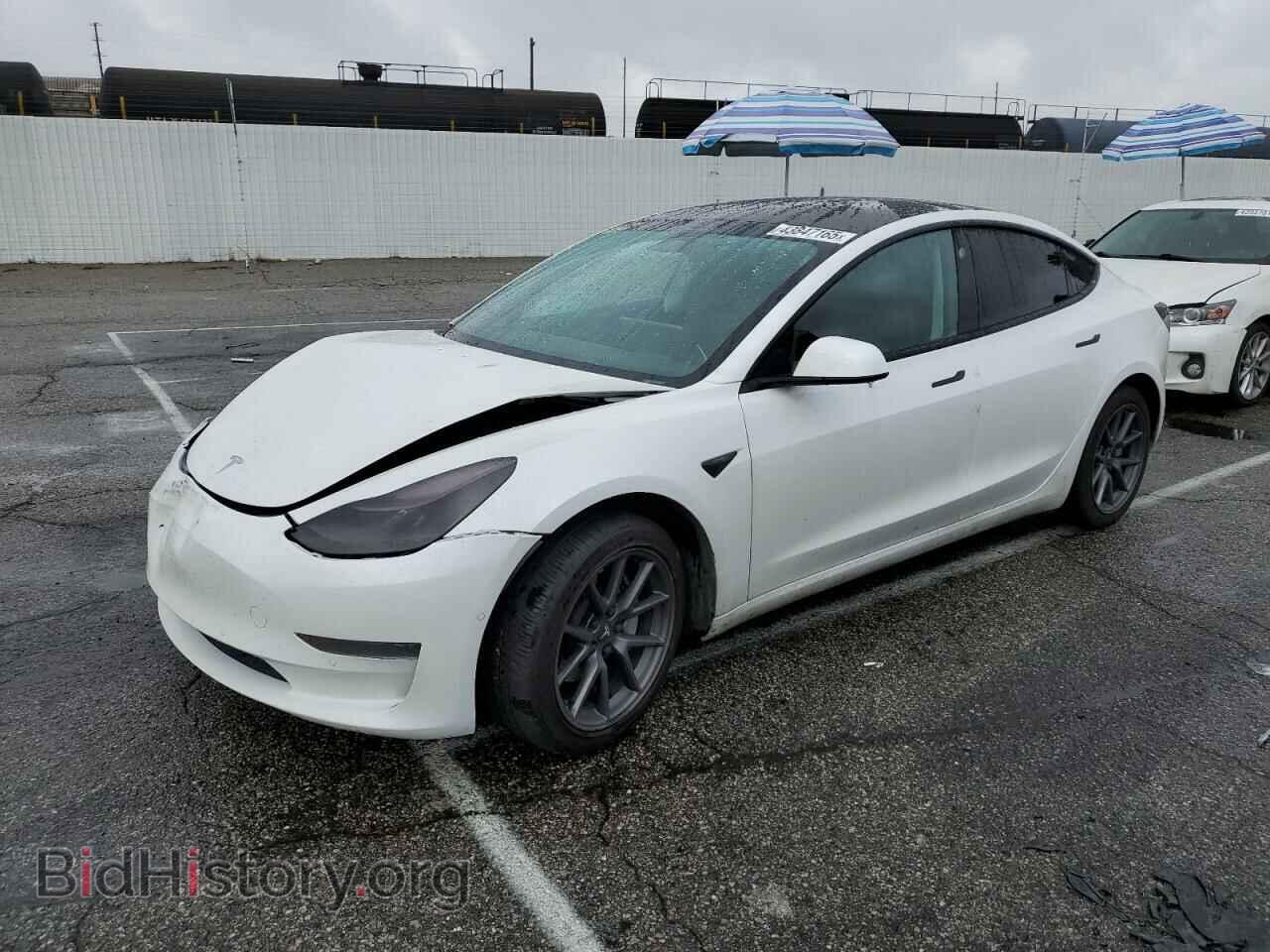 Photo 5YJ3E1EA4NF122116 - TESLA MODEL 3 2022