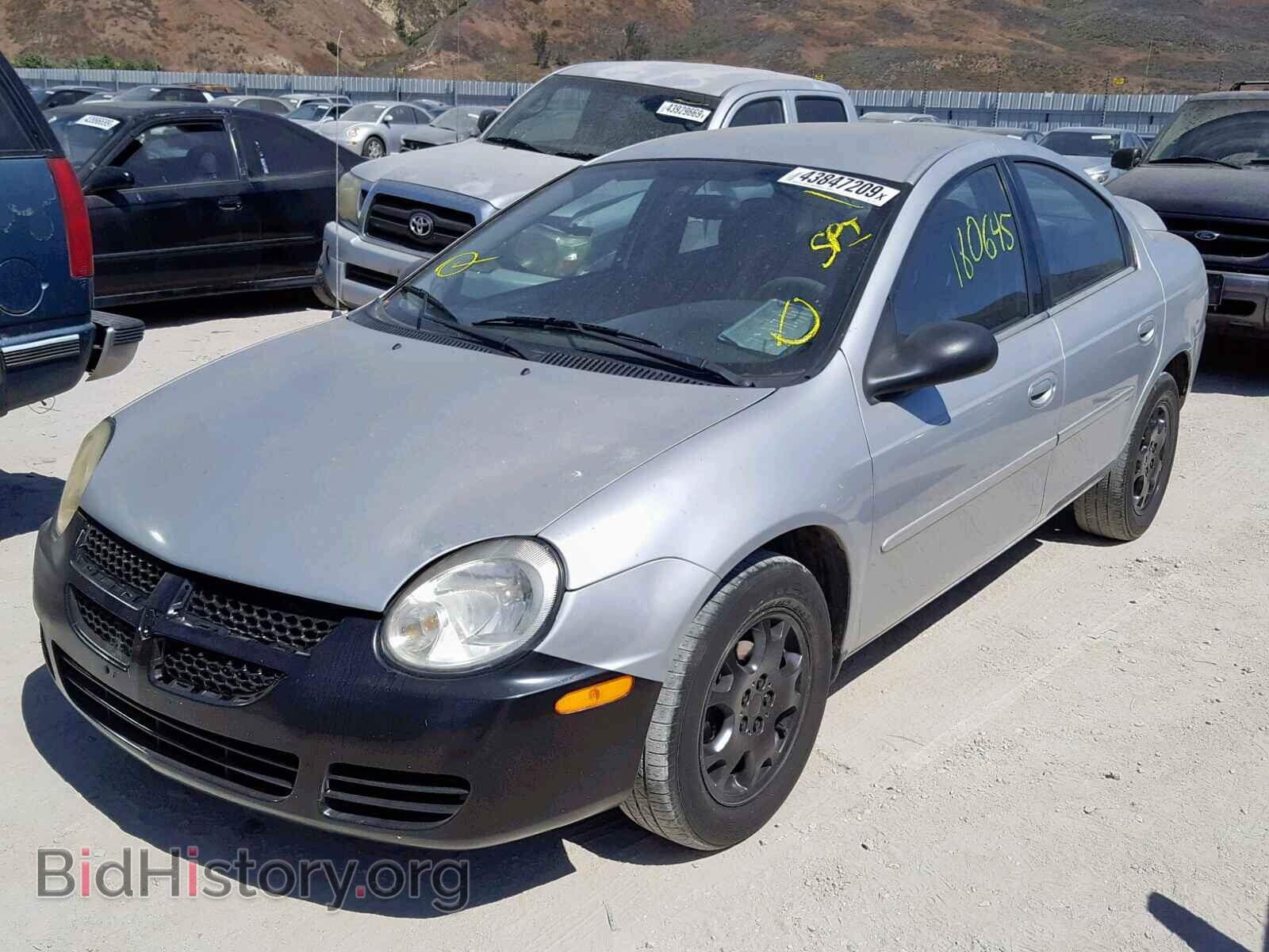 2004 DODGE NEON - VIN: 1B3ES56CX4D613483 - Фото 2