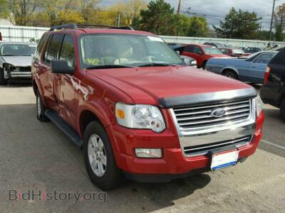 2009 Ford EXPLORER, red — VIN 1FMEU73E49UA41825, Copart