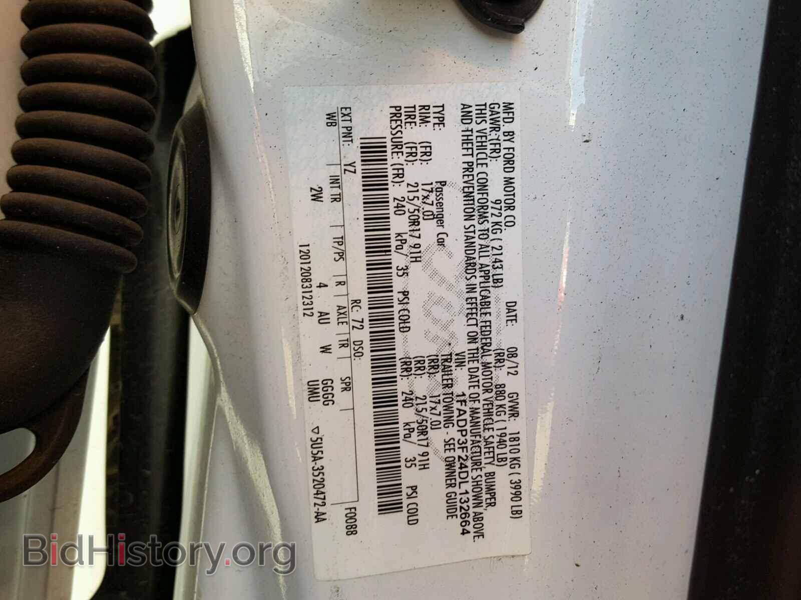 2013 FORD FOCUS - VIN: 1FADP3F24DL132664 - Photo 10