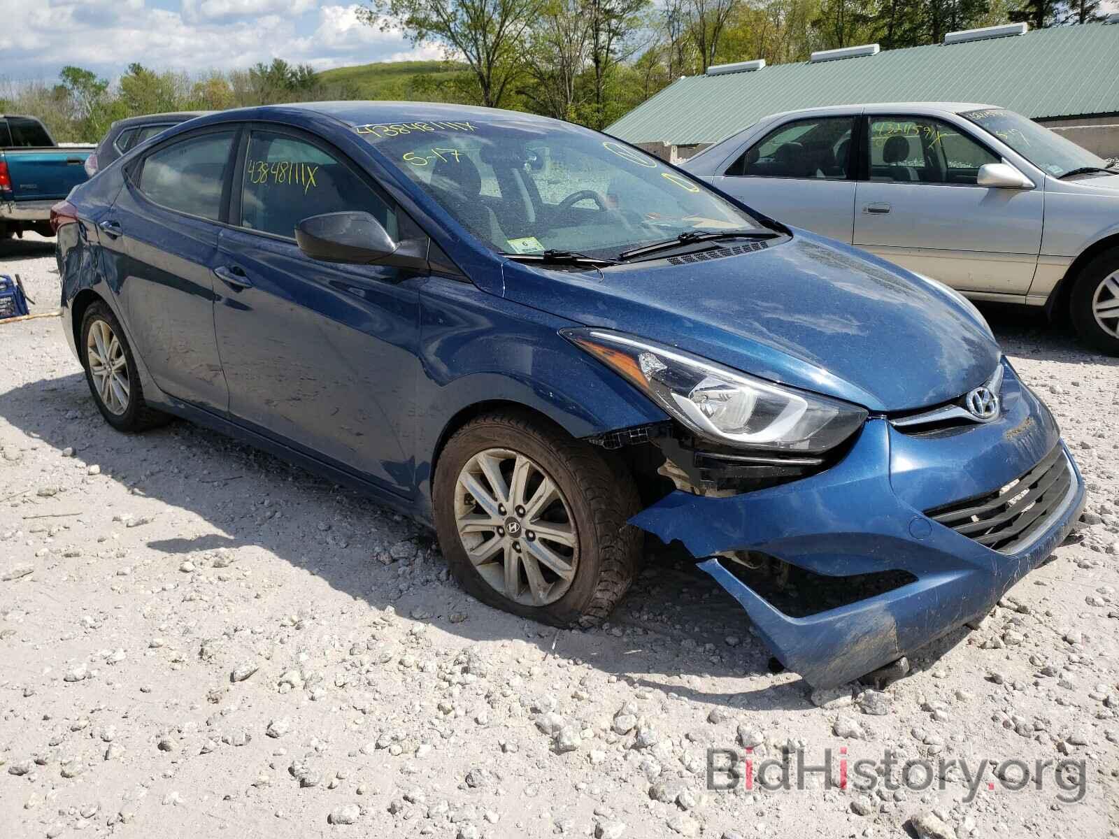 Photo KMHDH4AE7FU299205 - HYUNDAI ELANTRA 2015