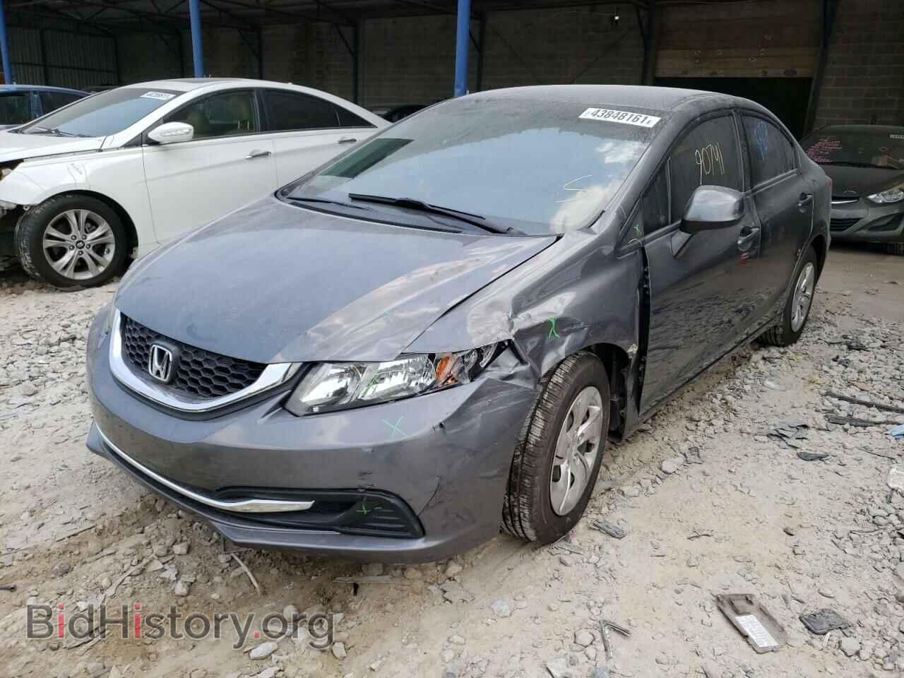 2013 HONDA CIVIC - VIN: 19XFB2F58DE009853 - Фото 2