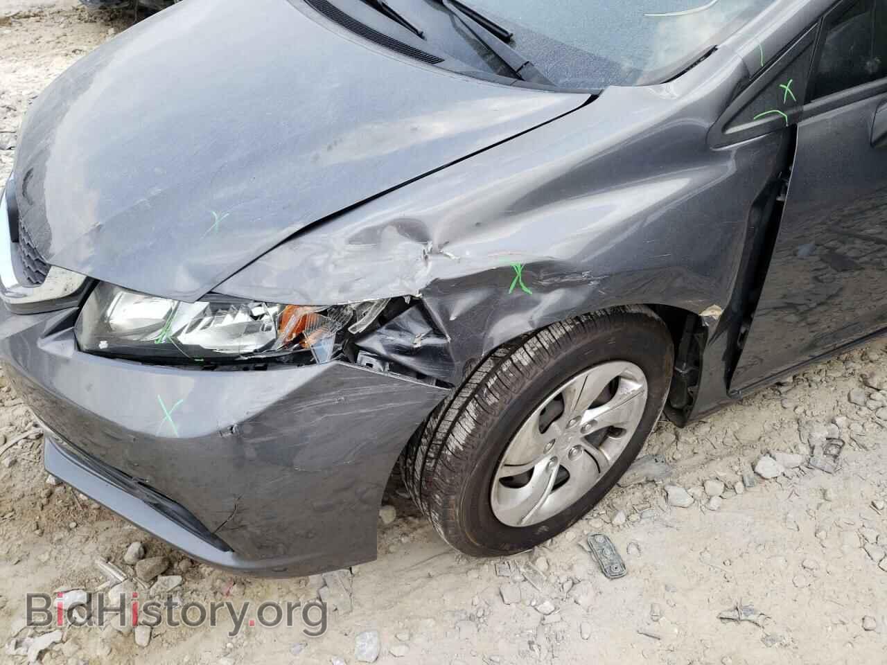 2013 HONDA CIVIC - VIN: 19XFB2F58DE009853 - Фото 9