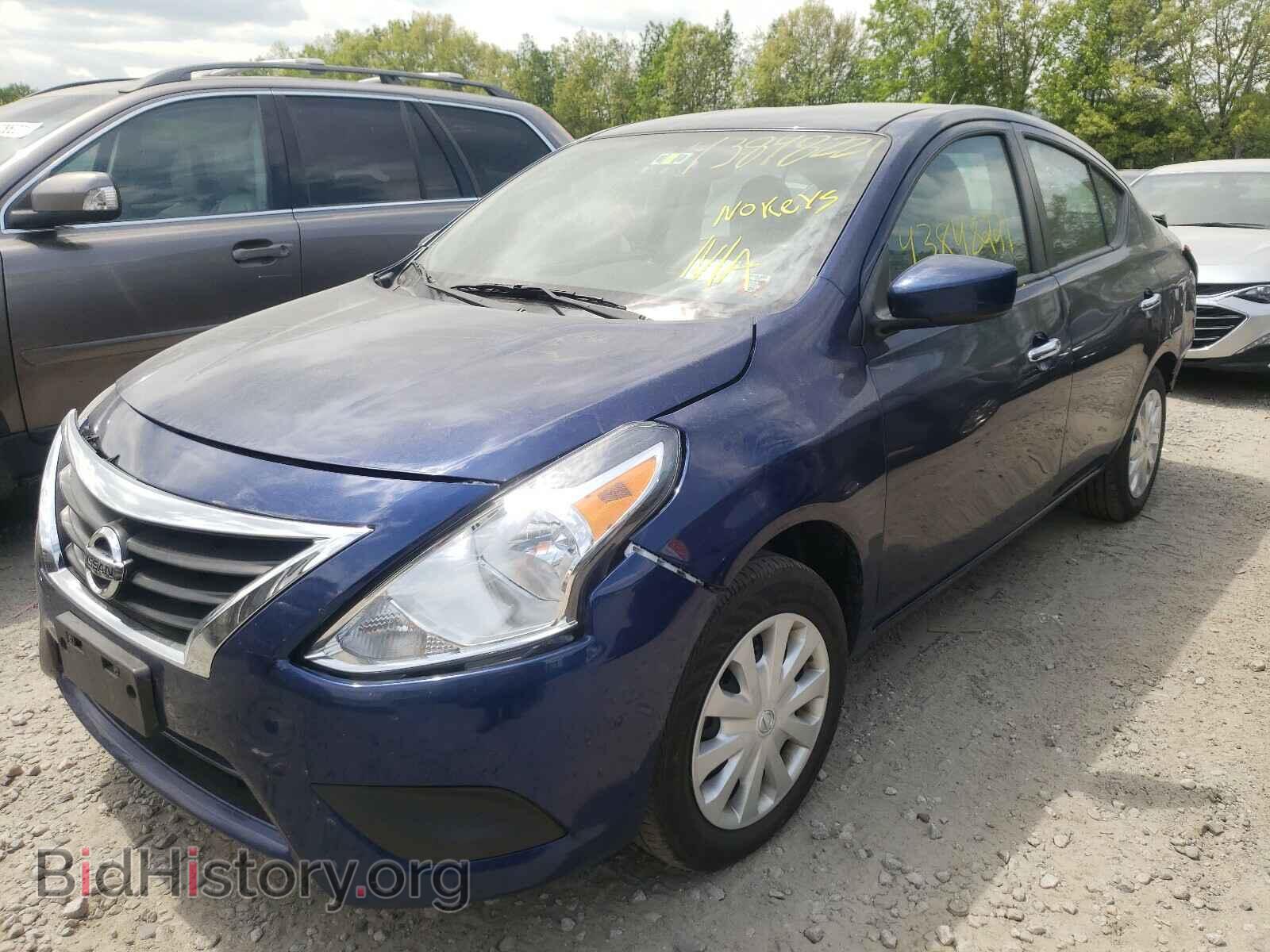 2019 NISSAN VERSA - VIN: 3N1CN7AP9KL863956 - Фото 2