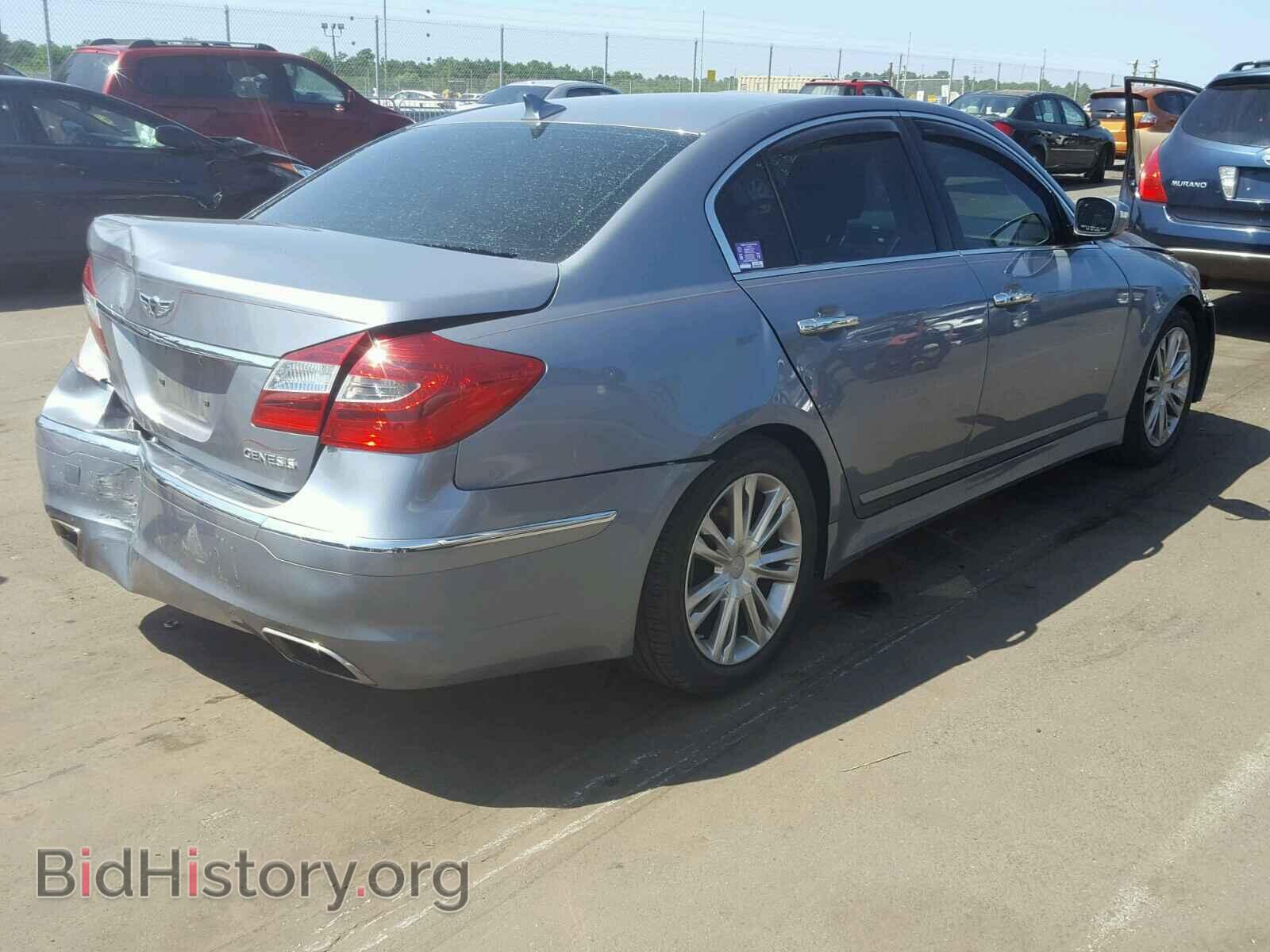 2014 HYUNDAI GENESIS - VIN: KMHGC4DD5EU259427 - Фото 4