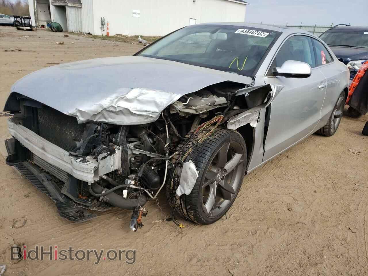 2012 AUDI A5 - VIN: WAUVFAFR5CA000801 - Photo 2