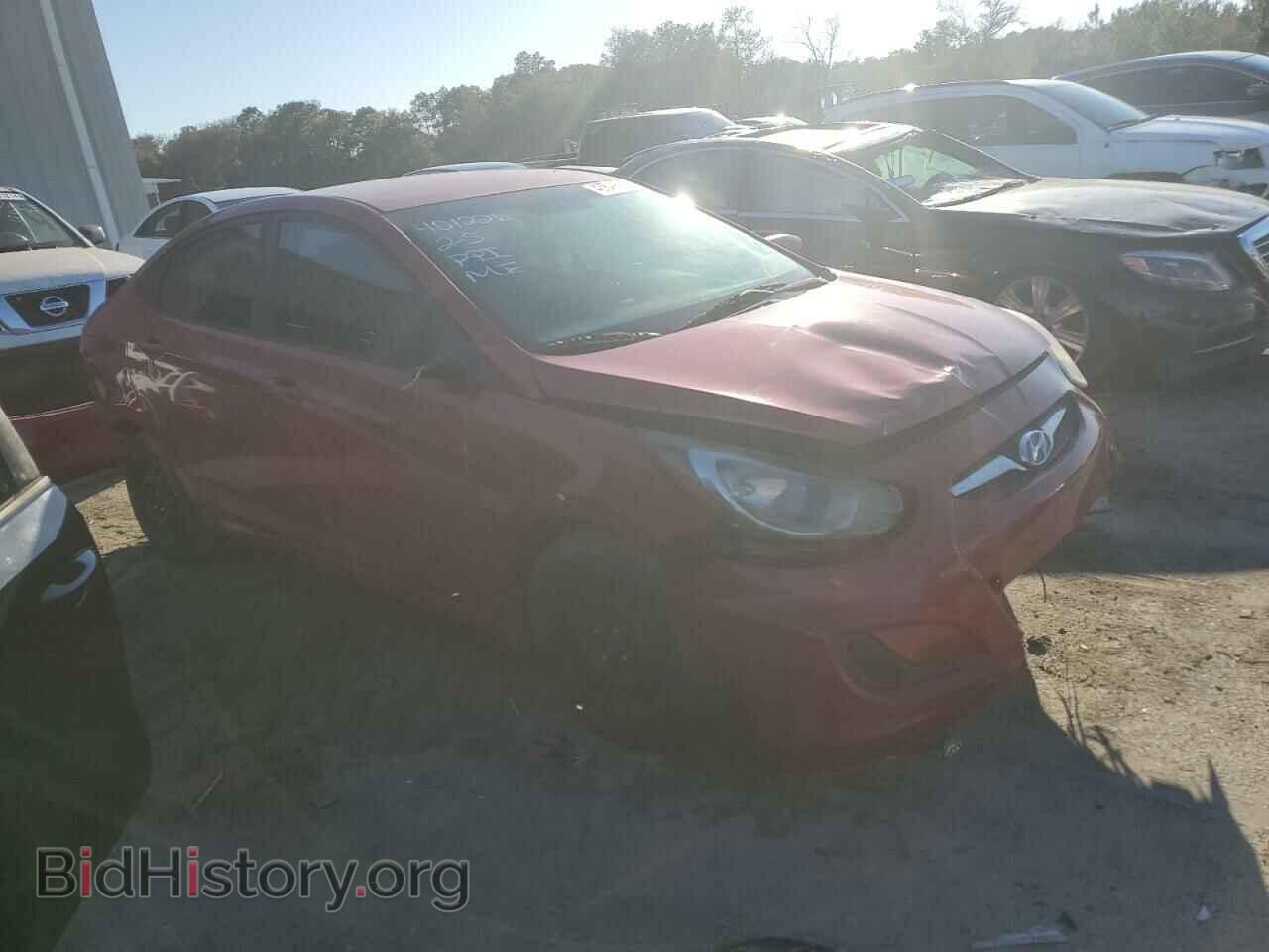 2013 HYUNDAI ACCENT - VIN: KMHCT4AE8DU479493 - Фото 4