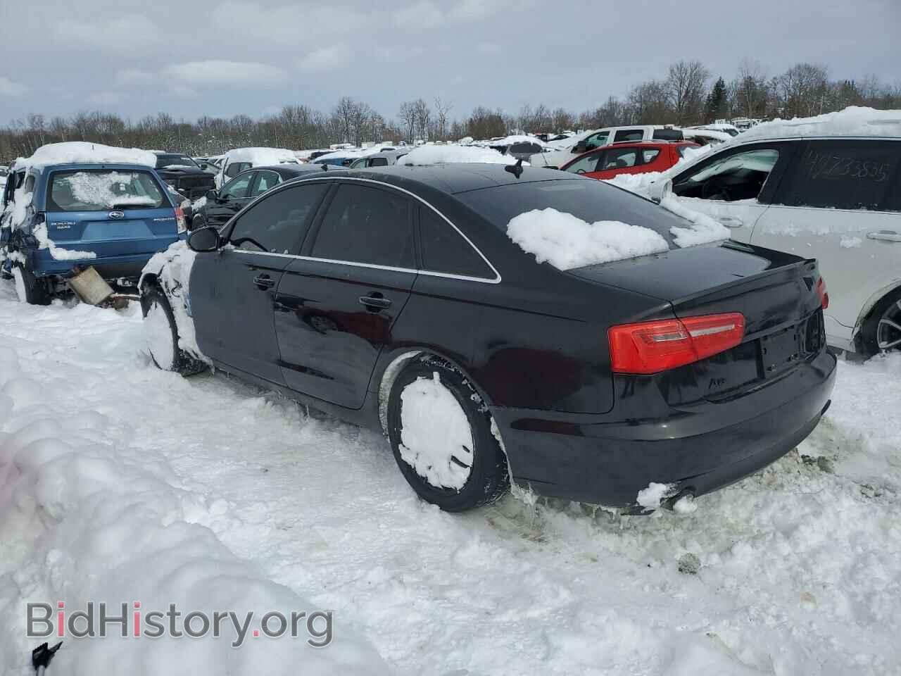 2014 AUDI A6 - VIN: WAUFGAFCXEN045757 - Фото 2