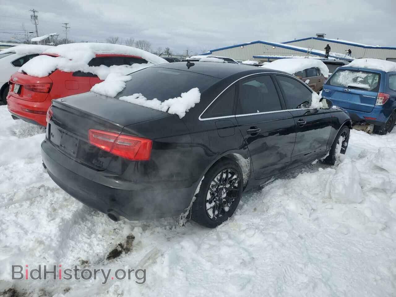 2014 AUDI A6 - VIN: WAUFGAFCXEN045757 - Фото 3