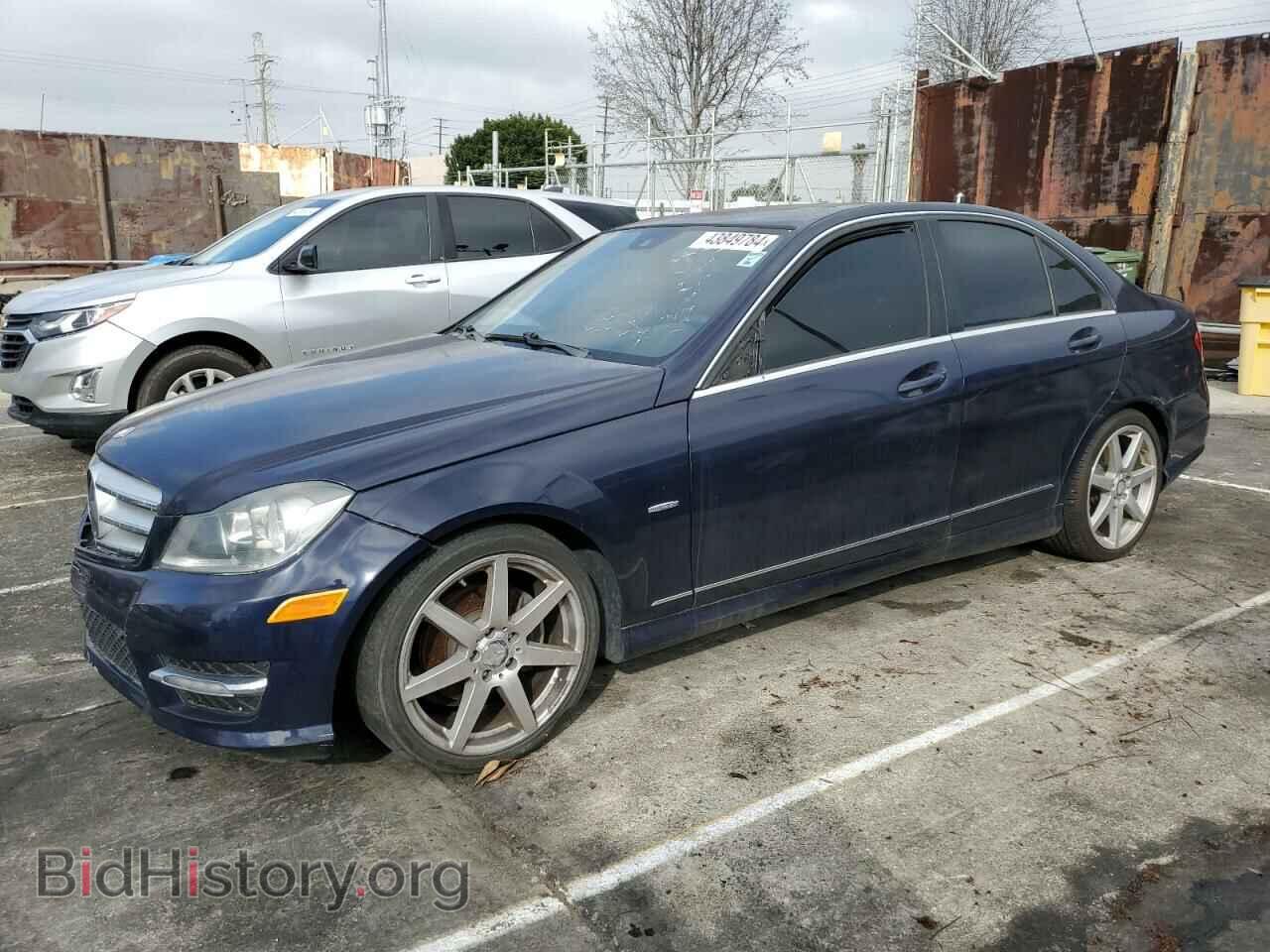 Фотография WDDGF4HB3CA718625 - MERCEDES-BENZ C-CLASS 2012