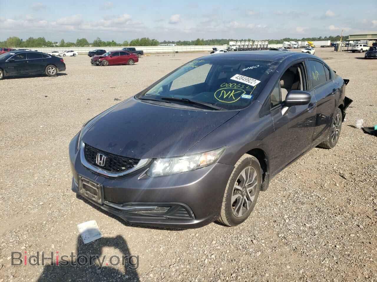 2015 HONDA CIVIC - VIN: 19XFB2F86FE000632 - Фото 2