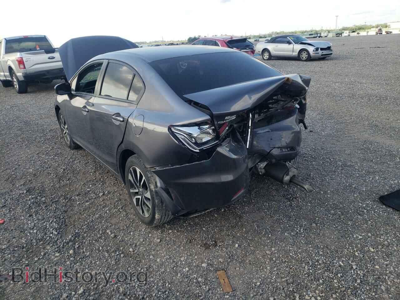 2015 HONDA CIVIC - VIN: 19XFB2F86FE000632 - Фото 3