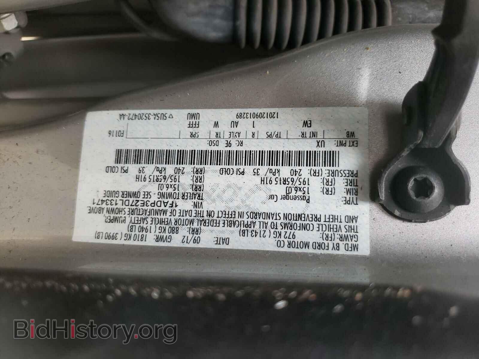 2013 FORD FOCUS - VIN: 1FADP3E27DL133471 - Фото 10