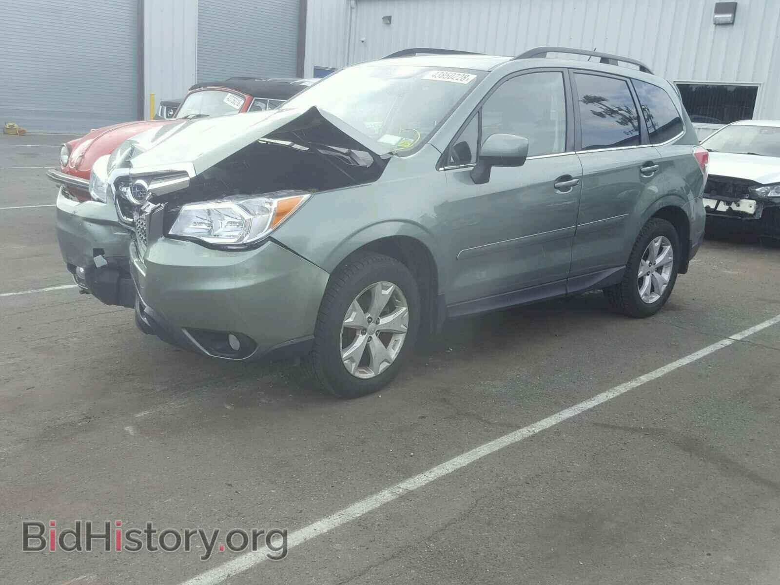 2015 SUBARU FORESTER - VIN: JF2SJAKC1FH590031 - Фото 2