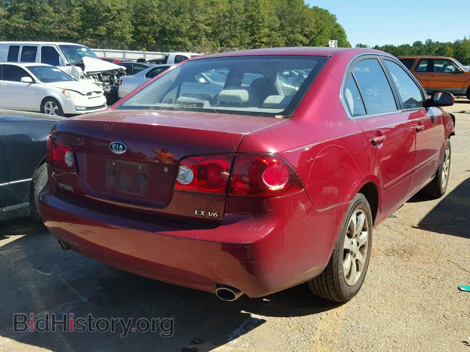 2006 KIA OPTIMA - VIN: KNAGE124965056582 - Photo 4