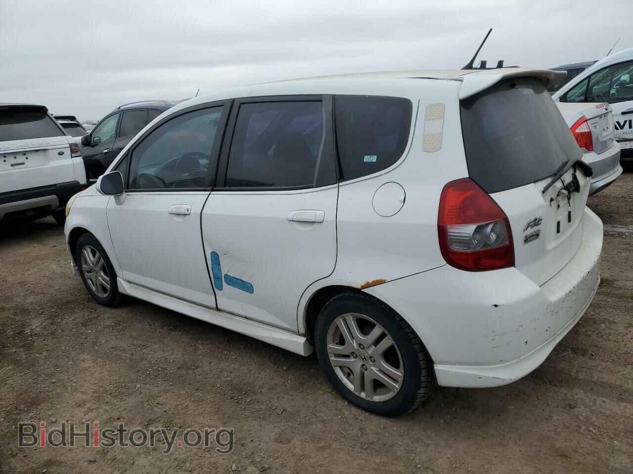 2007 HONDA FIT - VIN: JHMGD38697S017132 - Фото 2