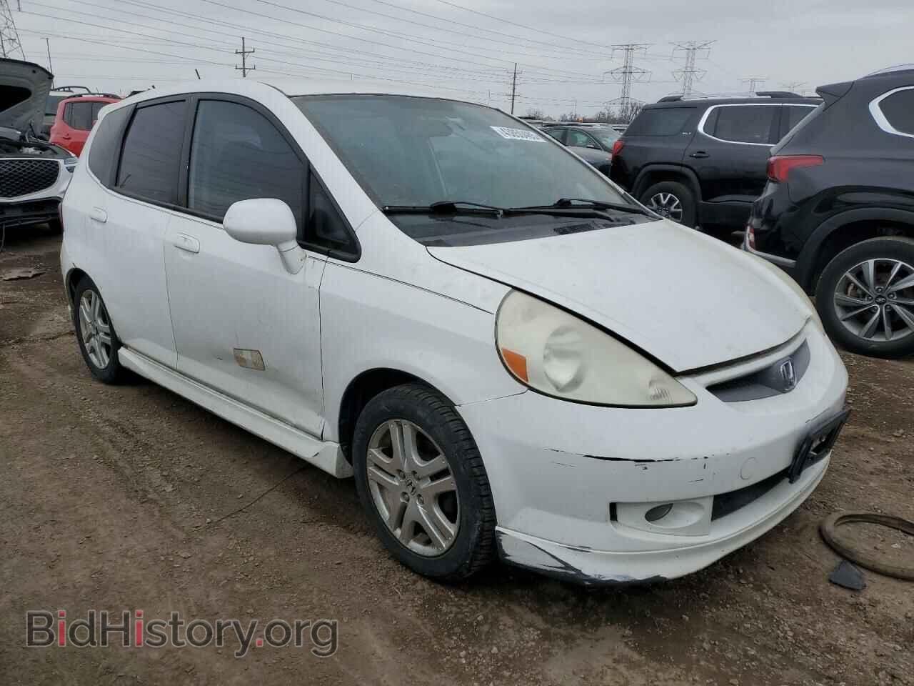 2007 HONDA FIT - VIN: JHMGD38697S017132 - Фото 4