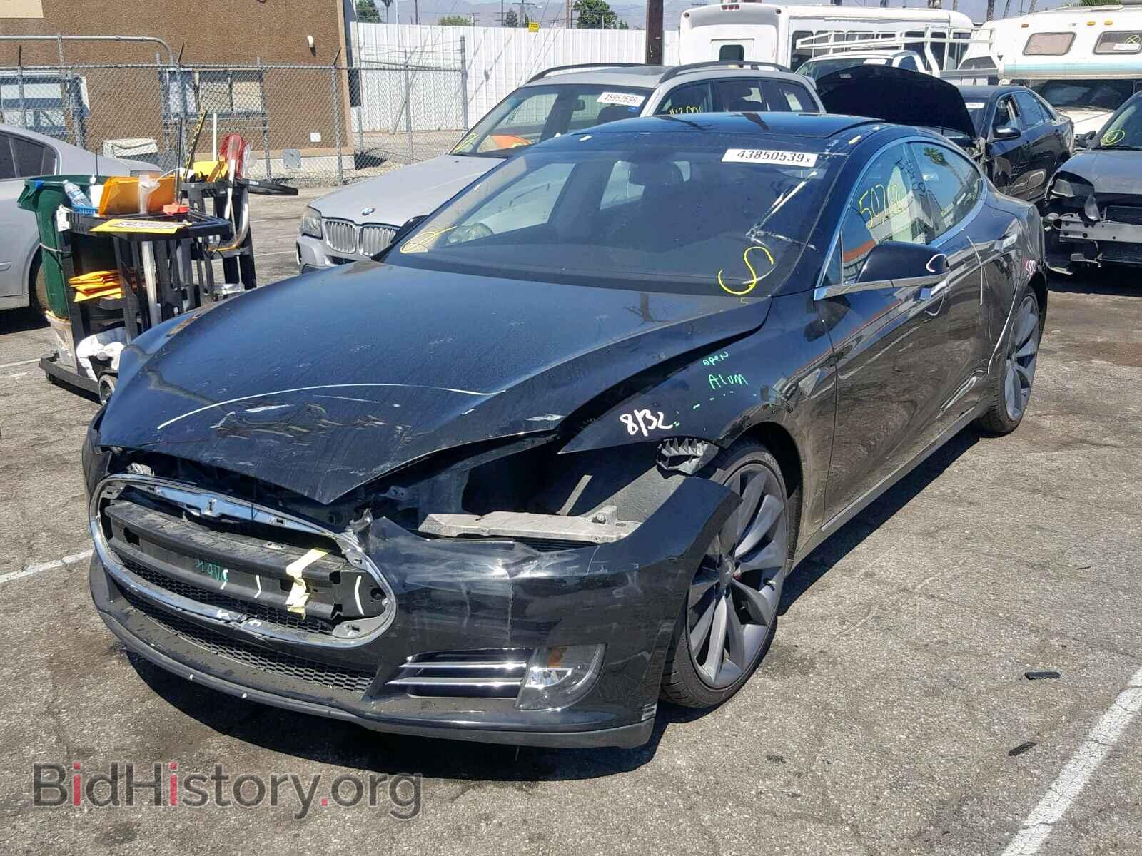 2012 TESLA MODEL S - VIN: 5YJSA1CNXCFP02349 - Photo 2