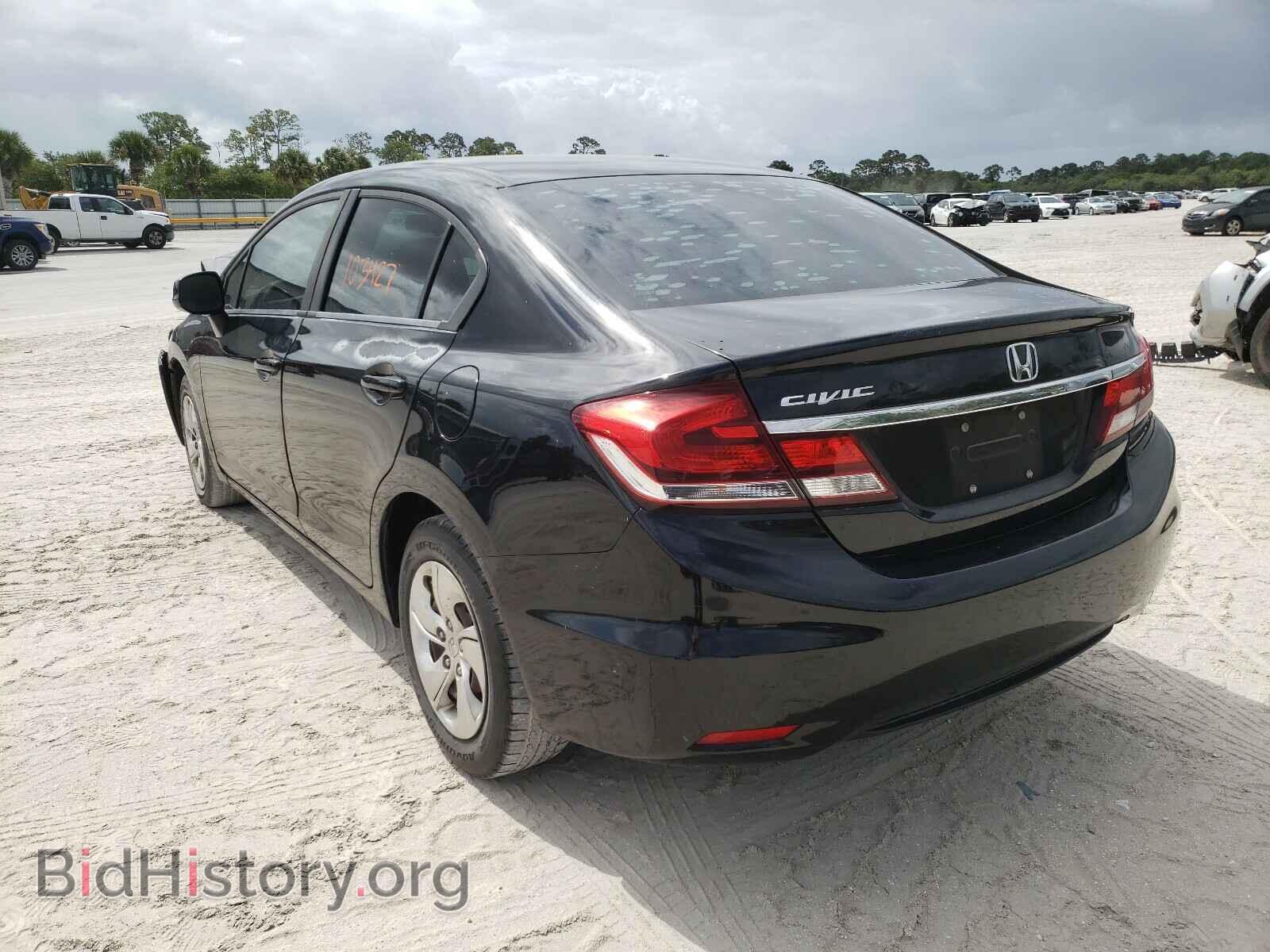 2013 HONDA CIVIC - VIN: 2HGFB2F57DH516278 - Фото 3