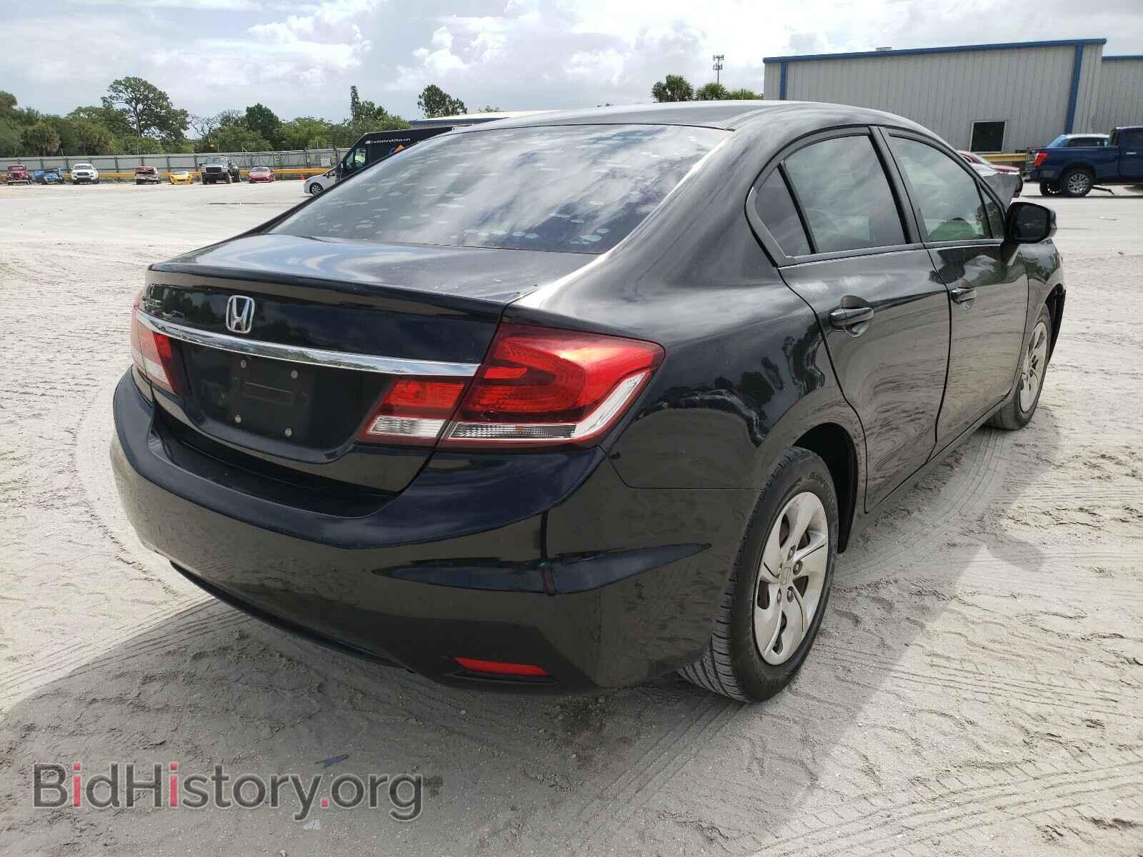 2013 HONDA CIVIC - VIN: 2HGFB2F57DH516278 - Фото 4