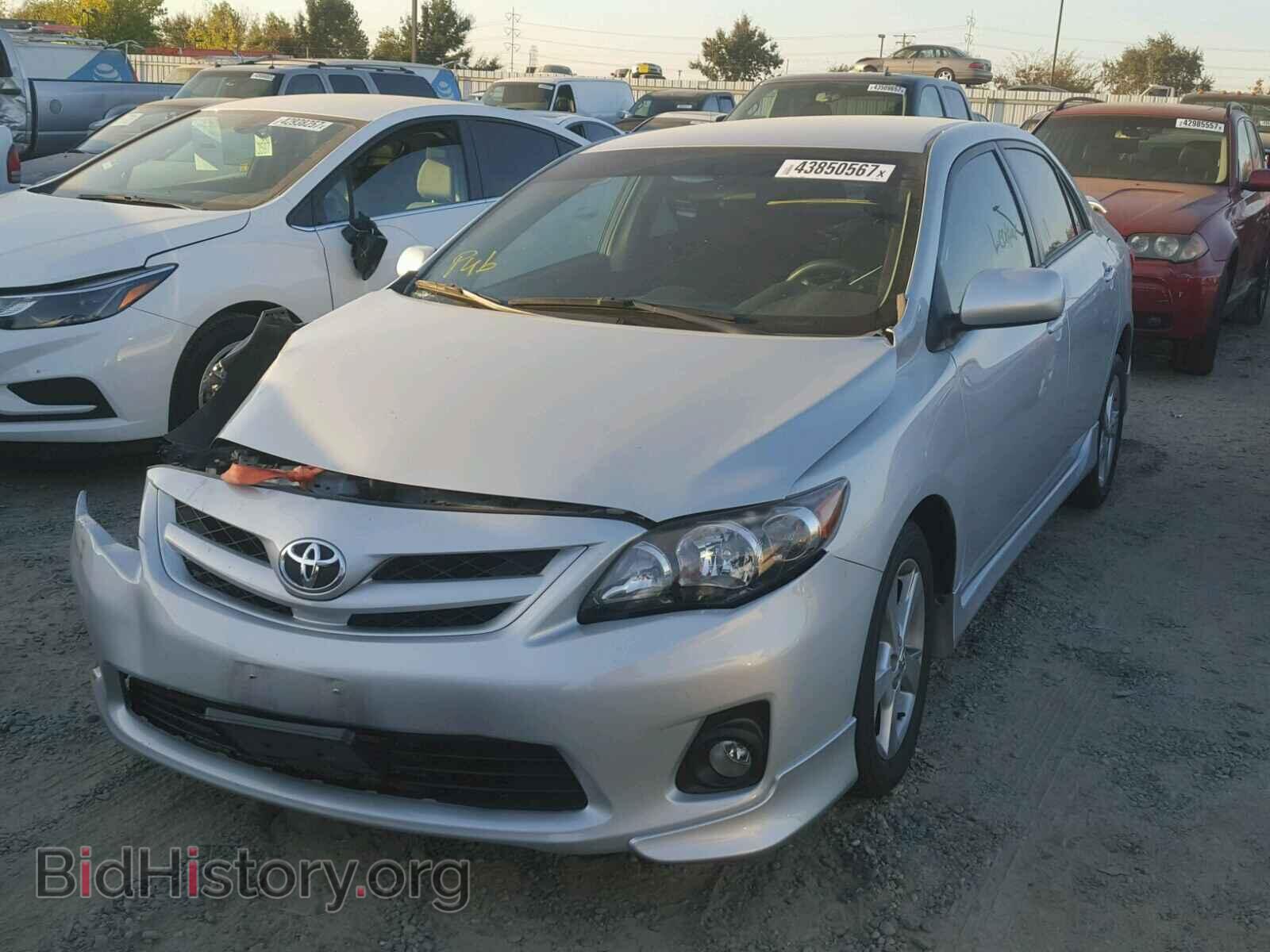 2013 TOYOTA COROLLA - VIN: 2T1BU4EE5DC114855 - Фото 2