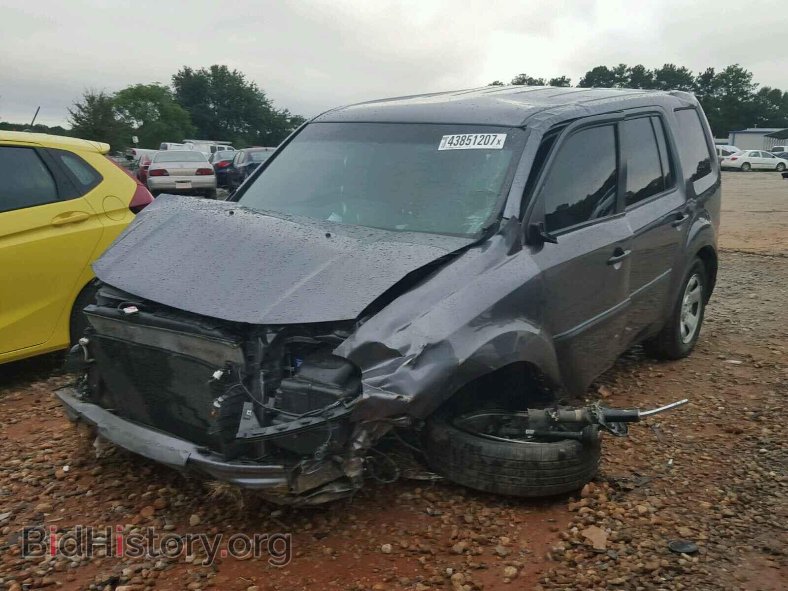 2014 HONDA PILOT - VIN: 5FNYF3H20EB012912 - Фото 2
