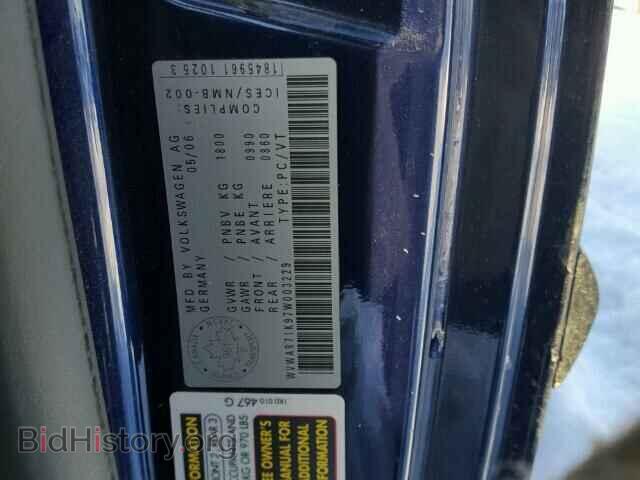 2007 VOLKSWAGEN RABBIT - VIN: WVWAR71K97W003229 - Фото 10