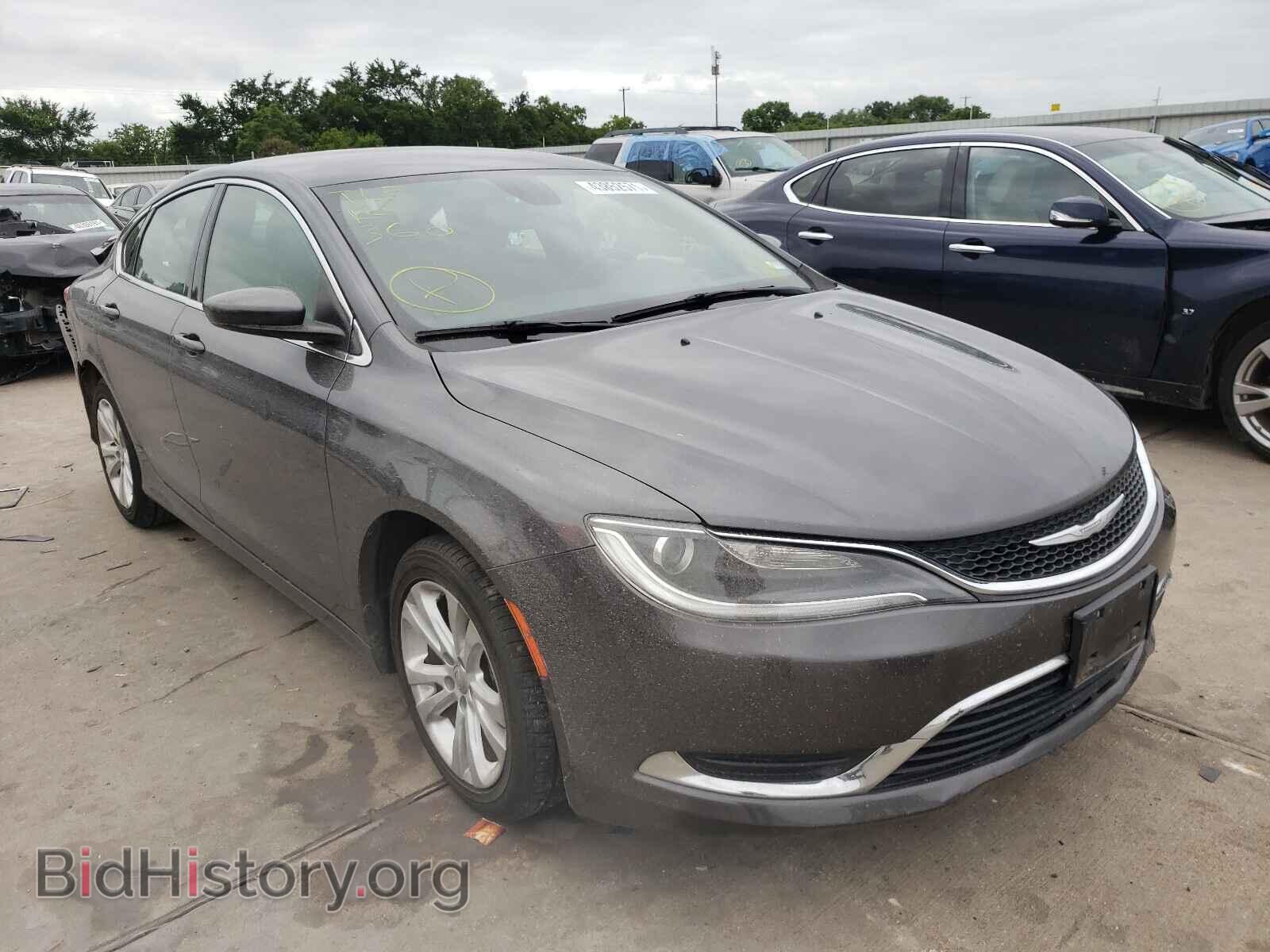 Фотография 1C3CCCAB3FN644775 - CHRYSLER 200 2015