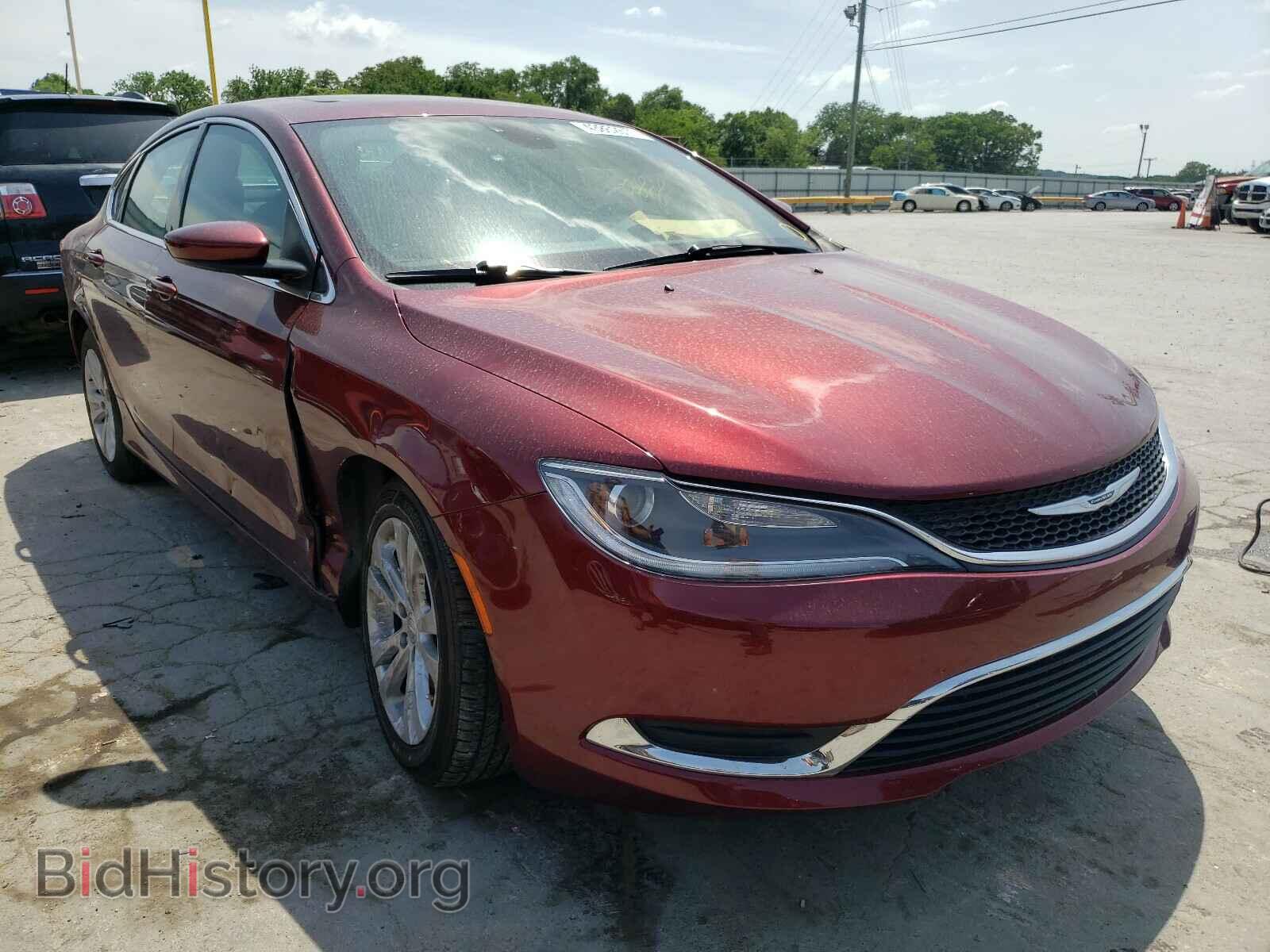 Фотография 1C3CCCAB3GN149655 - CHRYSLER 200 2016