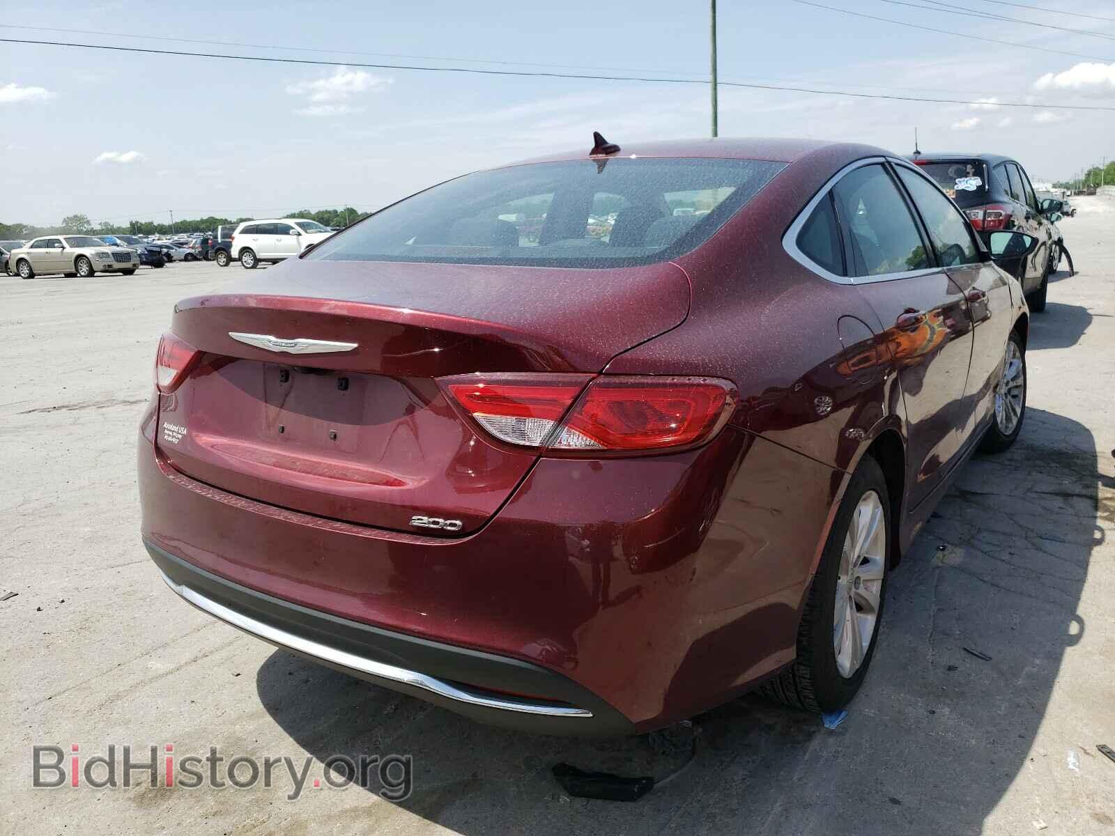 2016 CHRYSLER 200 - VIN: 1C3CCCAB3GN149655 - Фото 4