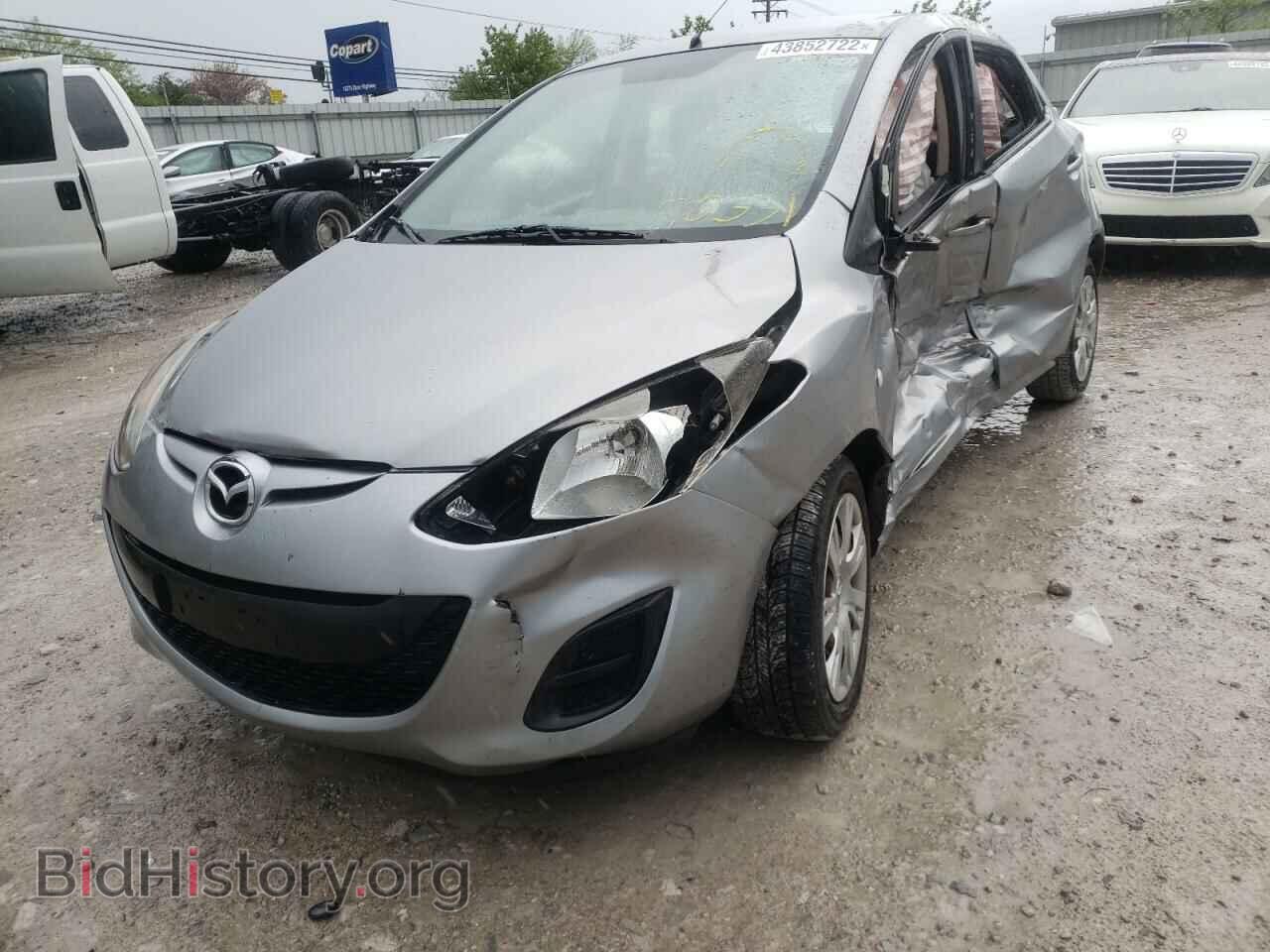 2014 MAZDA 2 - VIN: JM1DE1KY5E0185228 - Photo 2