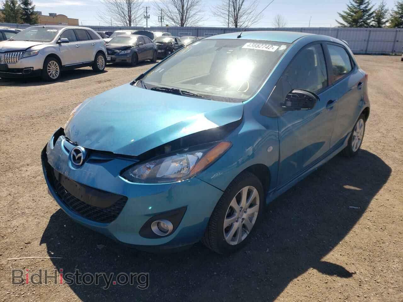 2011 MAZDA 2 - VIN: JM1DE1HY9B0111619 - Фото 2