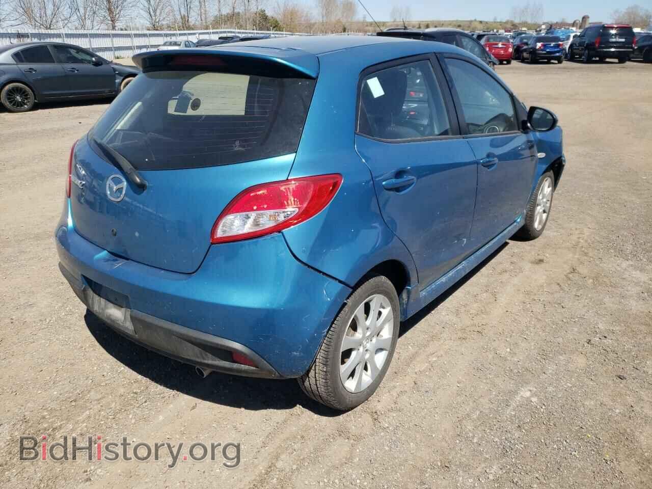 2011 MAZDA 2 - VIN: JM1DE1HY9B0111619 - Фото 4