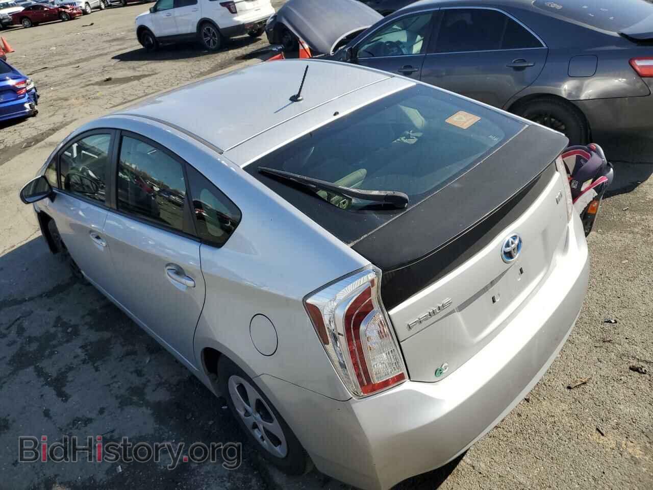 2012 TOYOTA PRIUS - VIN: JTDKN3DUXC5512333 - Фото 2