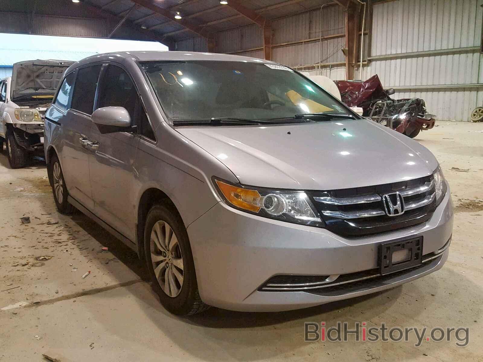 Фотография 5FNRL5H30GB142810 - HONDA ODYSSEY SE 2016