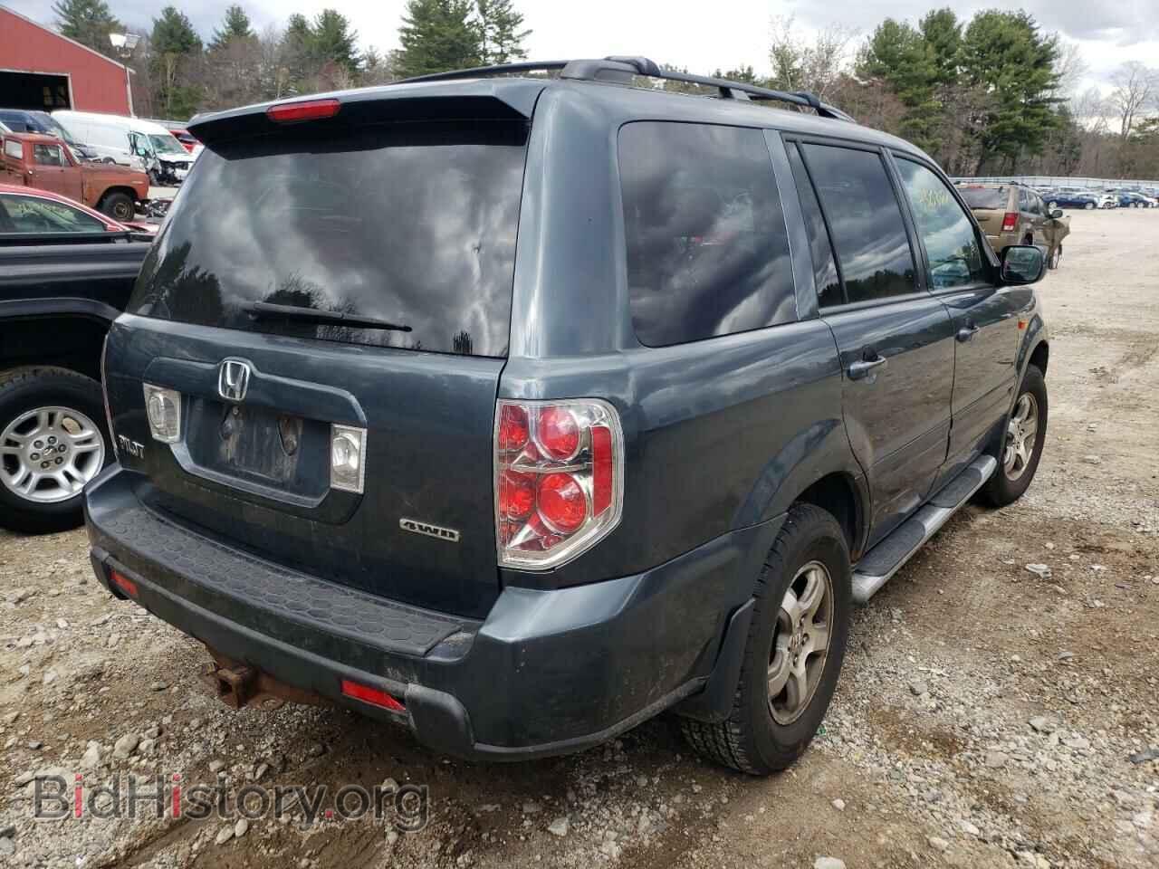 2006 HONDA PILOT - VIN: 2HKYF18506H553217 - Фото 4