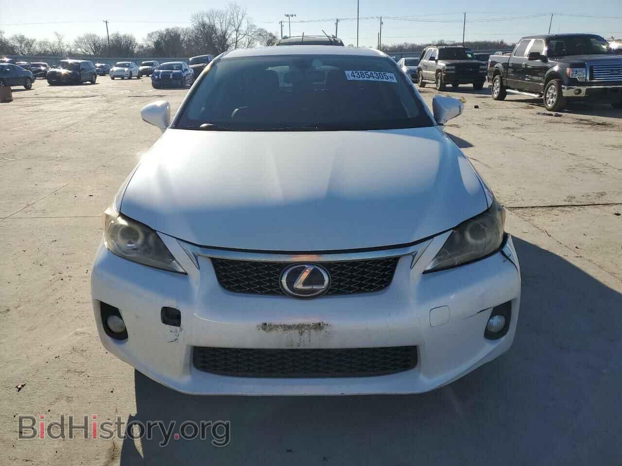 2012 LEXUS CT 200 - VIN: JTHKD5BH0C2064303 - Фото 5