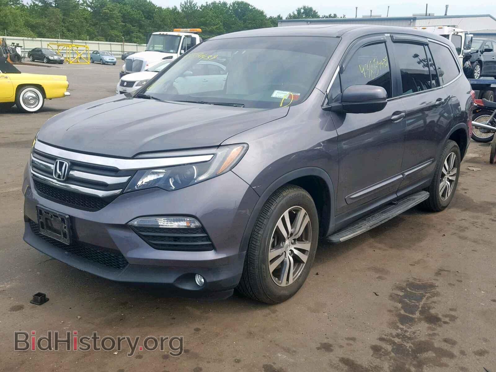 2016 HONDA PILOT EXL - VIN: 5FNYF6H50GB073238 - Фото 2