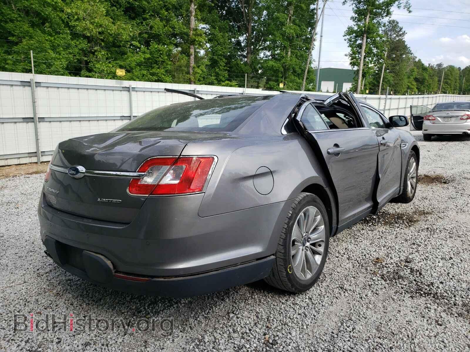 2012 FORD TAURUS - VIN: 1FAHP2FW9CG101836 - Фото 4