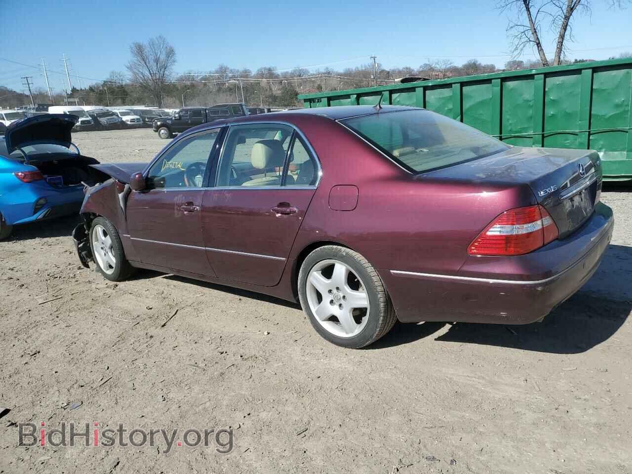 2006 LEXUS LS430 - VIN: JTHBN36F265035155 - Фото 2