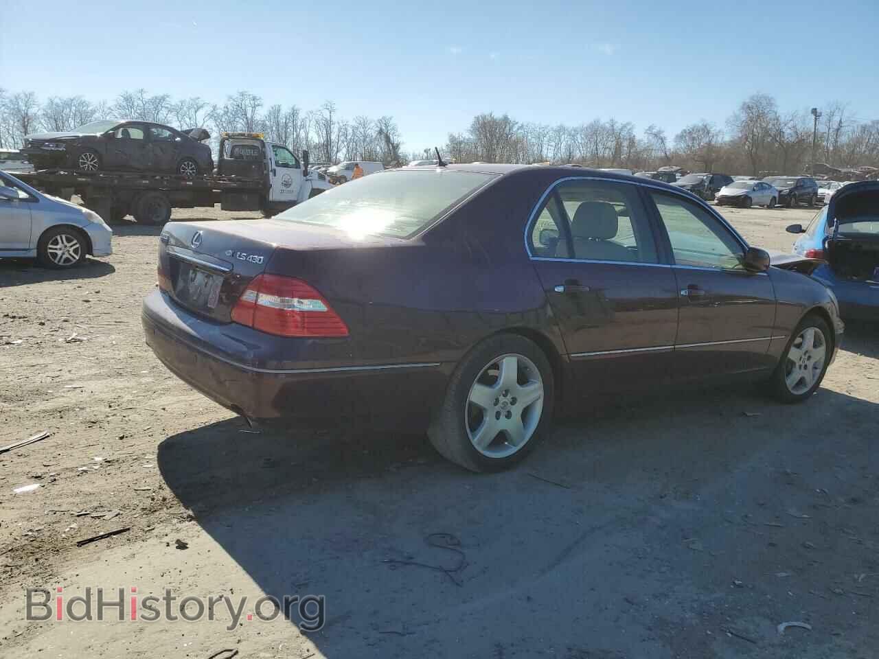 2006 LEXUS LS430 - VIN: JTHBN36F265035155 - Фото 3