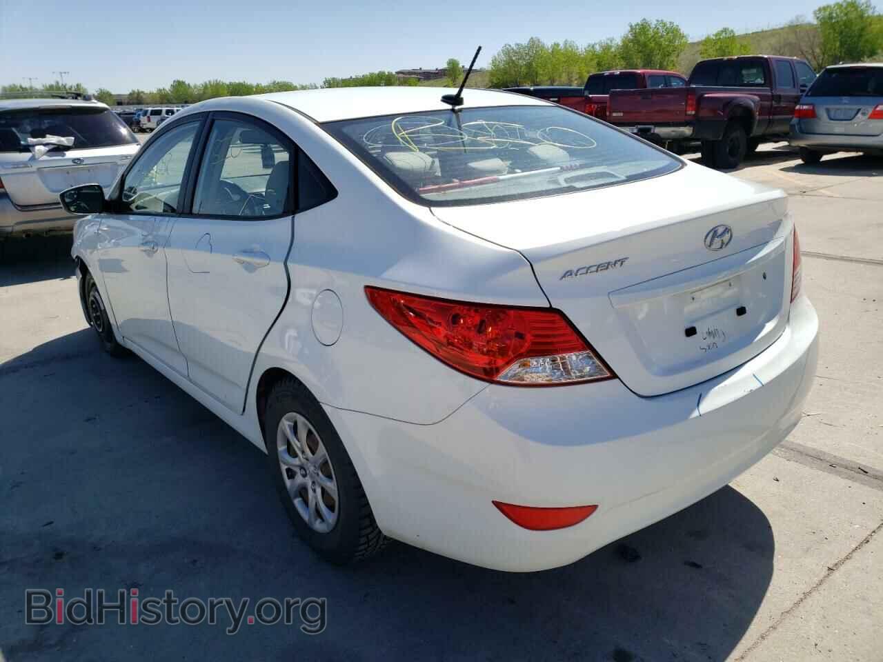 2014 HYUNDAI ACCENT - VIN: KMHCT4AEXEU619951 - Фото 3