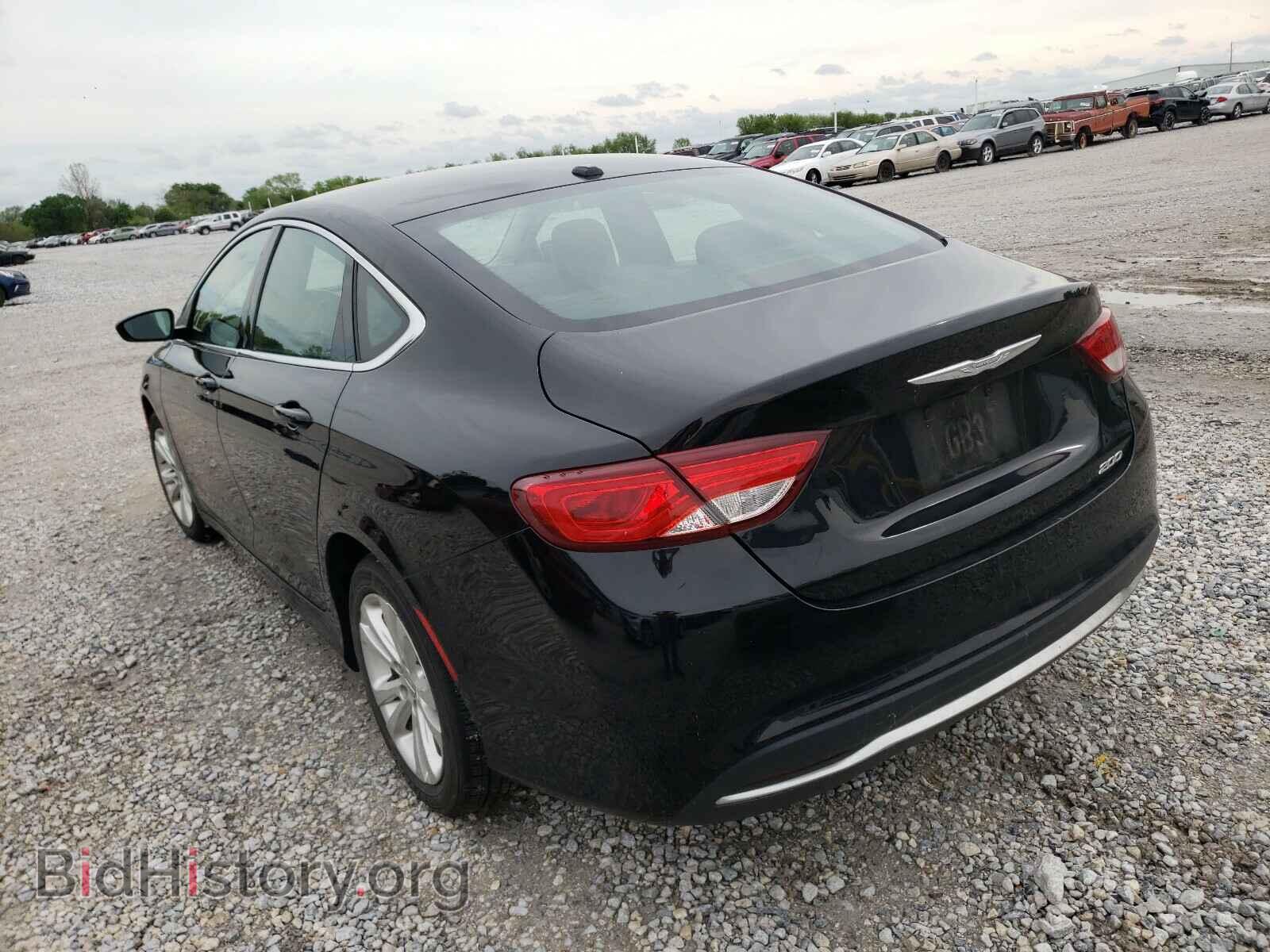 2015 CHRYSLER 200 - VIN: 1C3CCCAB0FN555651 - Фото 3